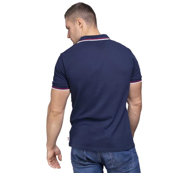 Lonsdale Kortærmet Polo Lion Blå 3XL Mand