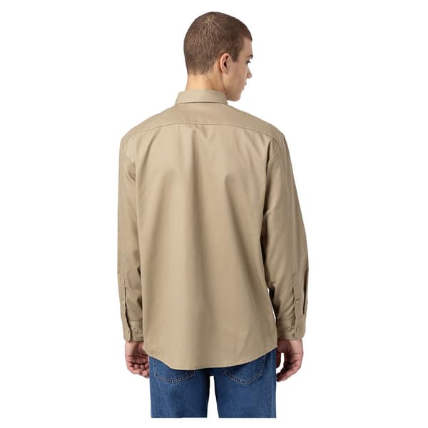 Dickies Långärmad Tröja Work Beige S Man