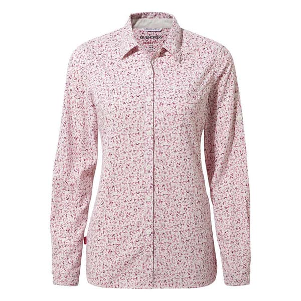 Craghoppers Långärmad Tröja Nosilife Fara Rosa 10 Kvinna