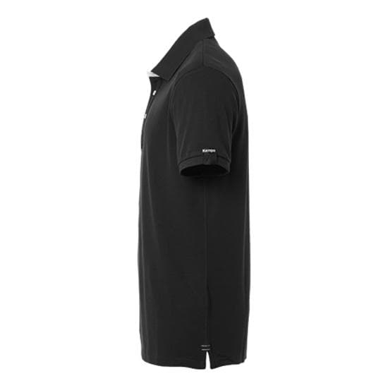 Kempa Kortærmet Poloshirt Prime Sort 164 cm Dreng