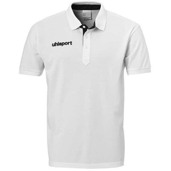 Uhlsport Kortærmet Poloshirt Essential Prime Hvid 140 cm Dreng