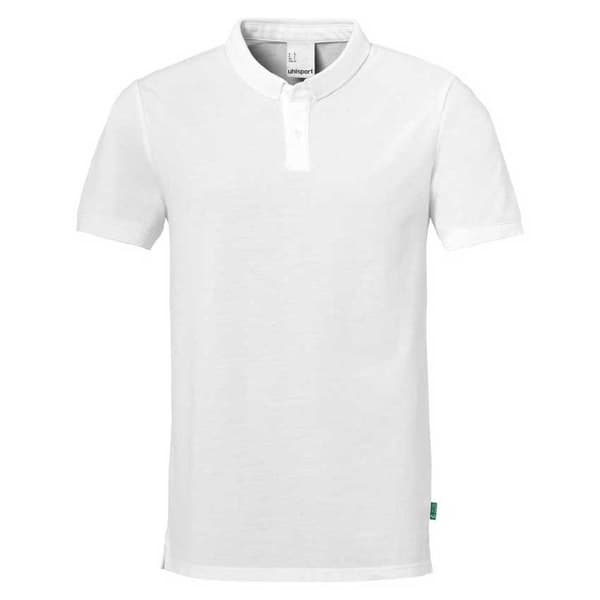 Uhlsport Lyhythihainen Poolo Essential Prime Valkoinen L Mies