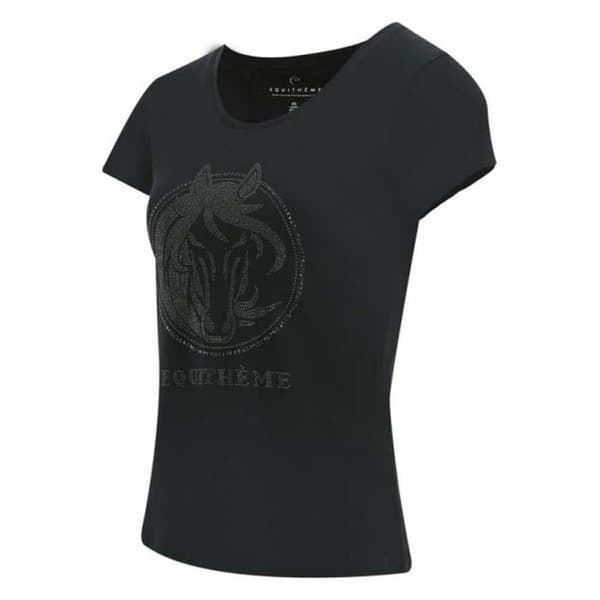 Equitheme Kortærmet T-shirt Magali Sort L