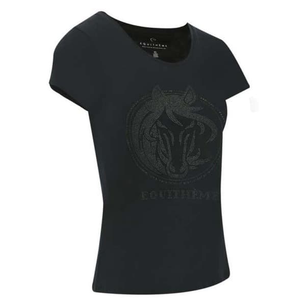 Equitheme Kortærmet T-shirt Magali Sort L
