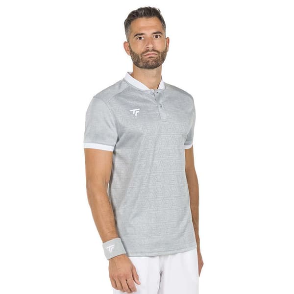 Tecnifibre Lyhythihainen Poolo Team Mesh Harmaa S Mies