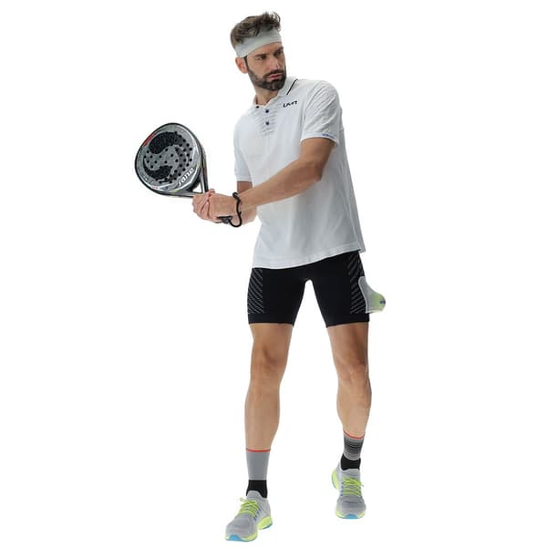 Uyn Kortärmad Piké Padel Series Vit 2XL Man