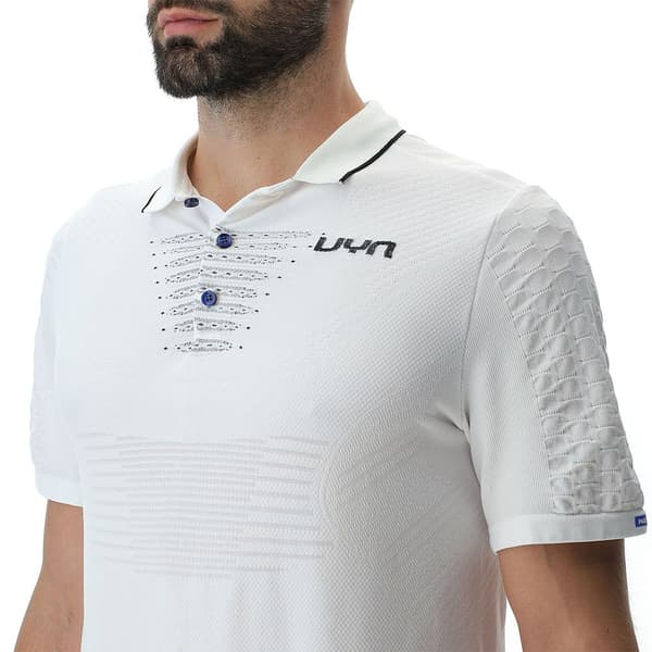 Uyn Kortärmad Piké Padel Series Vit 2XL Man