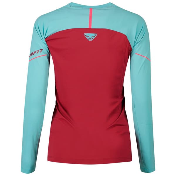 Dynafit Långärmad T-shirt Alpine Pro Röd L Kvinna