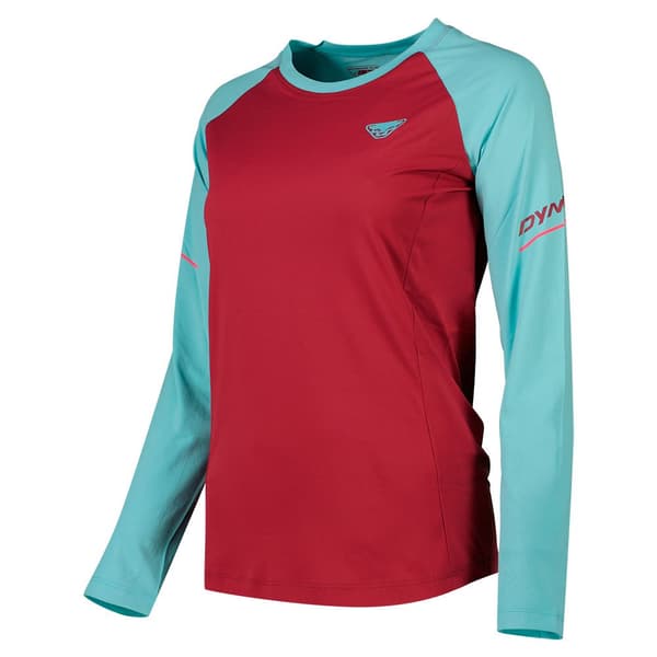 Dynafit Långärmad T-shirt Alpine Pro Röd L Kvinna