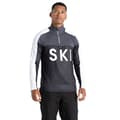 Miniatyrbillede 1 af 6: Dare2b Langærmet T-shirt Med Halv Lynlås Ski Core Grå XL Mand