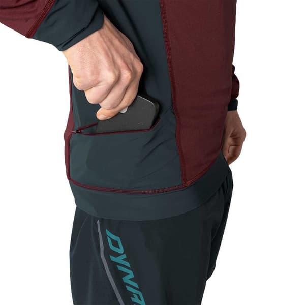 Dynafit Langærmet T-shirt Alpine Rød L Mand