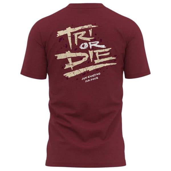 Huub Kortærmet T-shirt Tri Or Die Rød S Mand