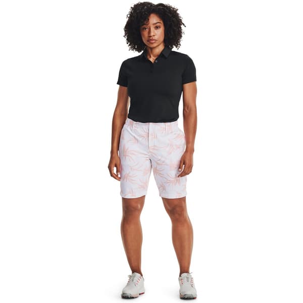 Under Armour Kortärmad Piké Zinger Svart XS Kvinna