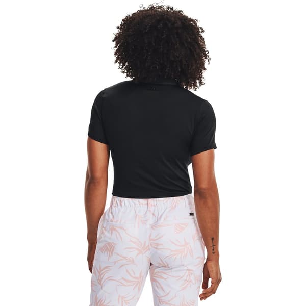 Under Armour Kortärmad Piké Zinger Svart XS Kvinna