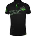 Miniatyrbillede 1 af 4: Hotspot Design Kortærmet Poloshirt Fishing Mania Pike Sort XL Mand