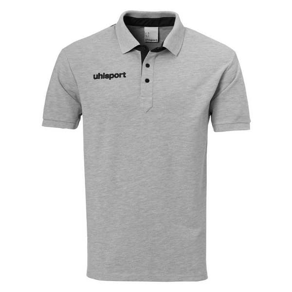 Uhlsport Kortærmet Poloshirt Essential Prime Grå 3XL Mand