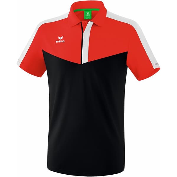 Erima Polo Trøje Squad Rød 3XL Mand