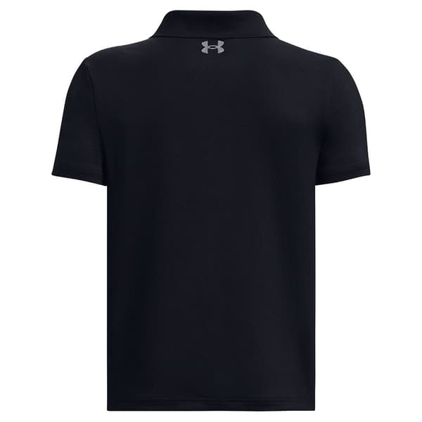 Under Armour Kortærmet Polo Performance Sort 14-16 Years Dreng