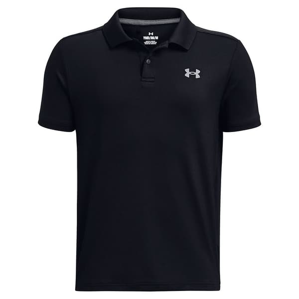 Under Armour Kortærmet Polo Performance Sort 14-16 Years Dreng