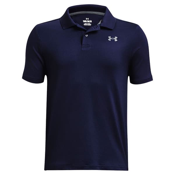 Under Armour Lyhythihainen Poolo Performance Sininen 10-12 Years Poika