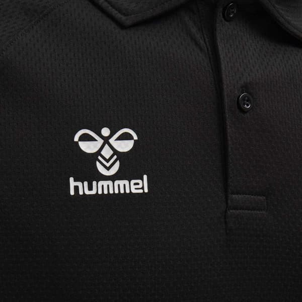 Hummel Kortärmad Pikétröja Lead Functional Svart S Man