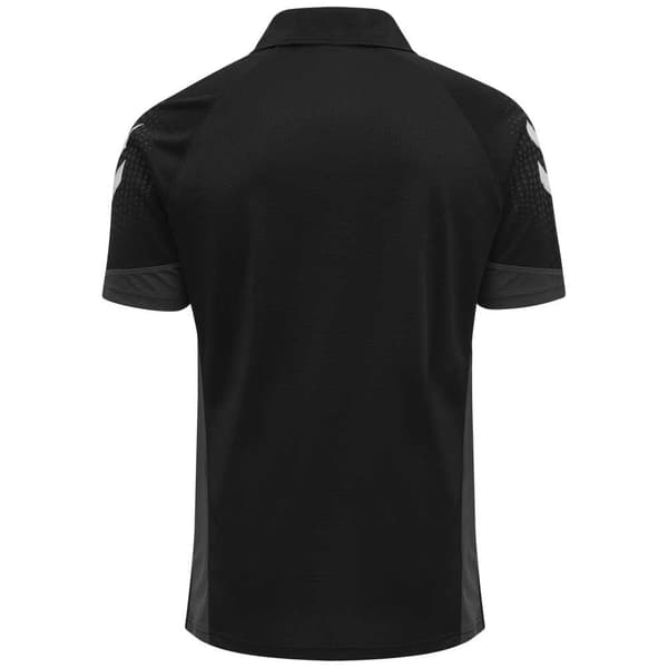 Hummel Kortärmad Pikétröja Lead Functional Svart S Man