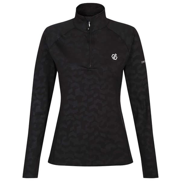 Dare2b Långärmad T-shirt Divulge Core Stretch Svart 16 Kvinna