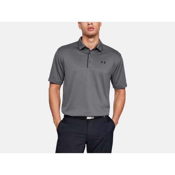 Under Armour Kortärmad Piké Tech Grå L Man