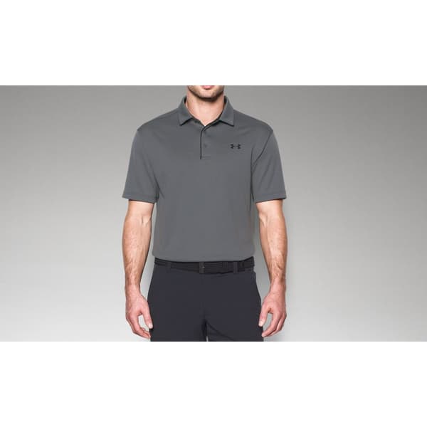 Under Armour Kortärmad Piké Tech Grå L Man