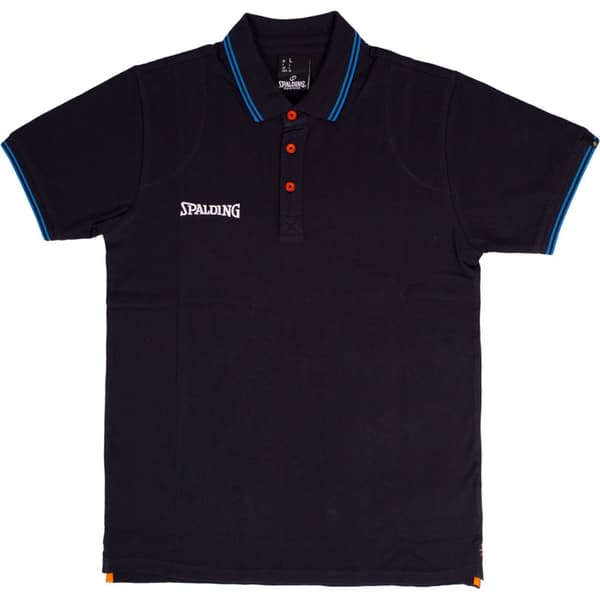 Spalding Essential Kortärmad Polotröja Blå 2XL Man