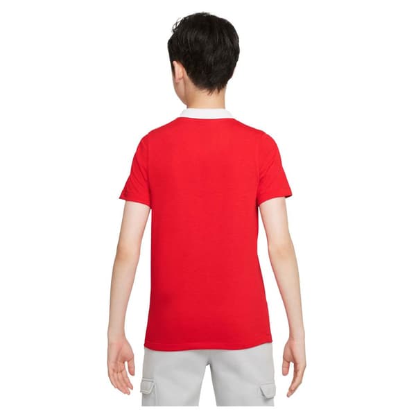 Nike Lyhythihainen Poolo Dri Fit Park Punainen 10-12 Years Poika
