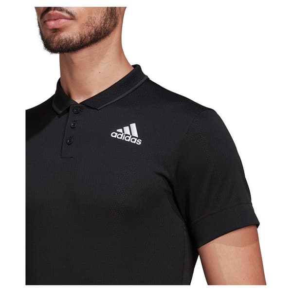 Adidas Kortärmad Piké Freelift Svart M Man