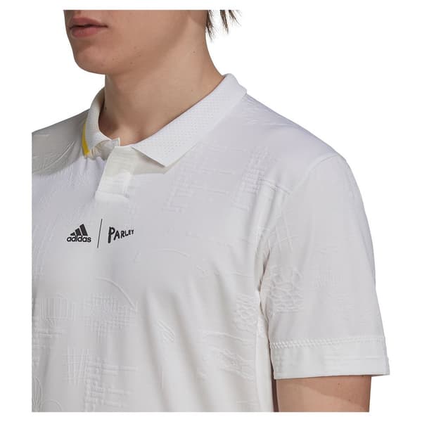 Adidas Kortärmad Piké London Vit S Man