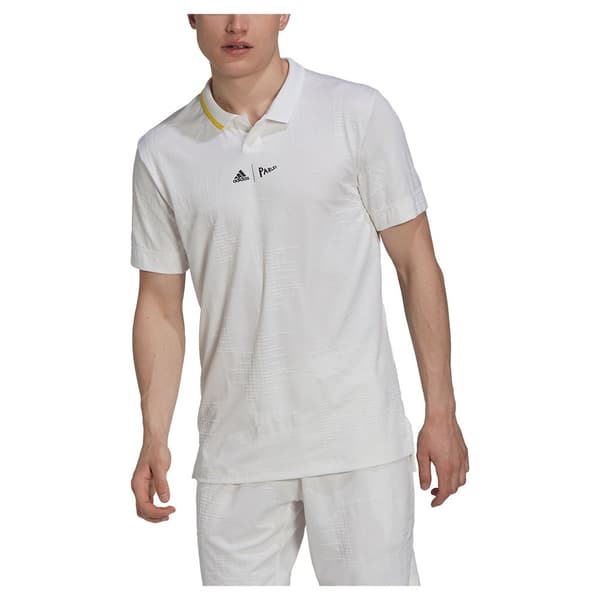 Adidas Kortärmad Piké London Vit S Man