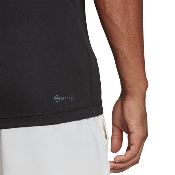 Adidas Kortärmad Piké T Freelift Svart XL Man