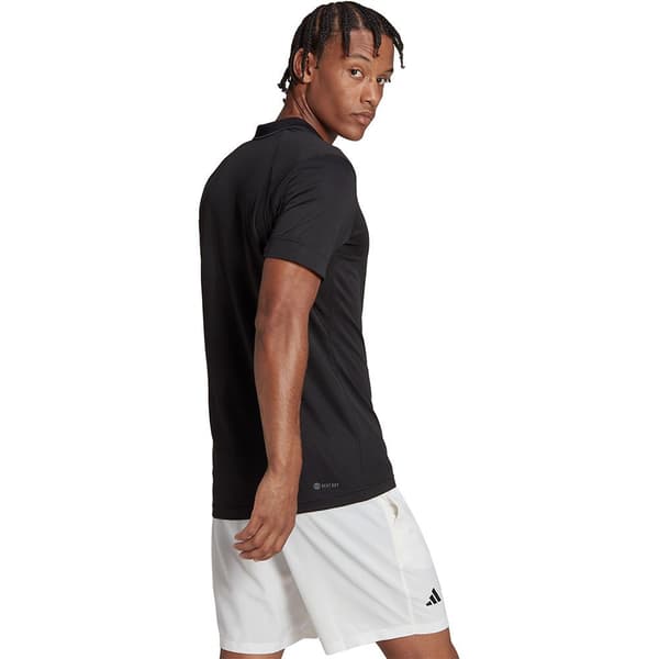 Adidas Kortärmad Piké T Freelift Svart XL Man