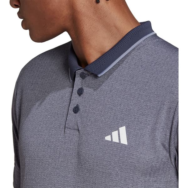 Adidas Lyhythihainen Poolo T Freelift Sininen XL Mies