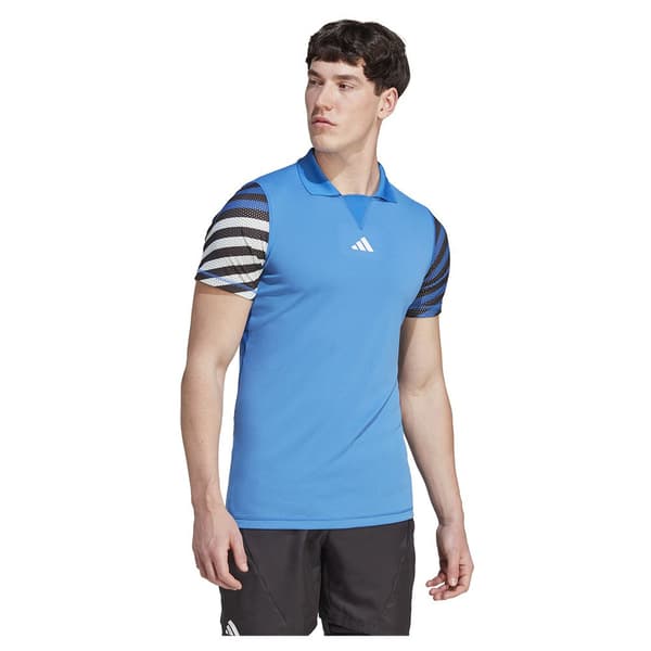 Adidas Kortärmad Piké Heat.rdy Freelift Pro Blå XL Man