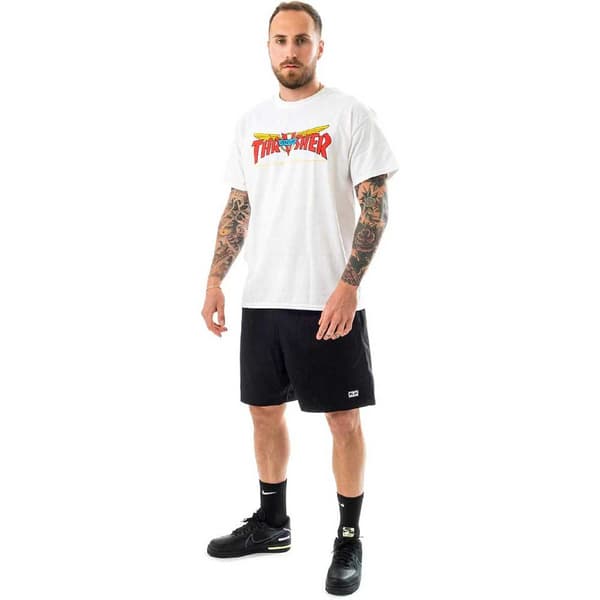 Thrasher Kortærmet T-shirt Venture Collab Flerfarvet S Mand