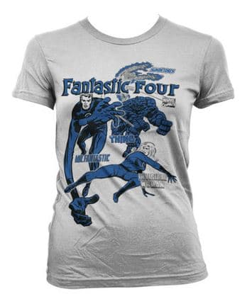 Fantastic Four Dammodell T-Shirt XL