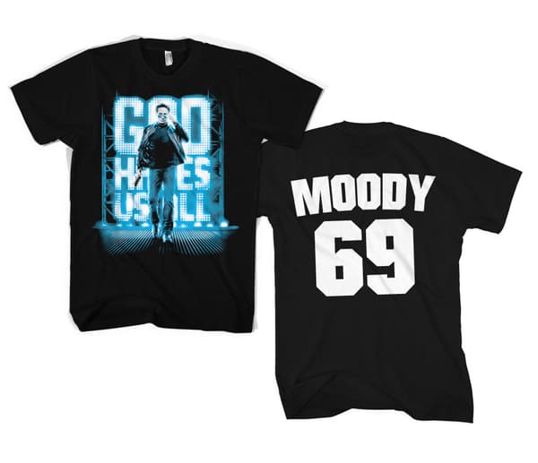 God Hates Us All - Moody 69 T-Shirt (Black) S