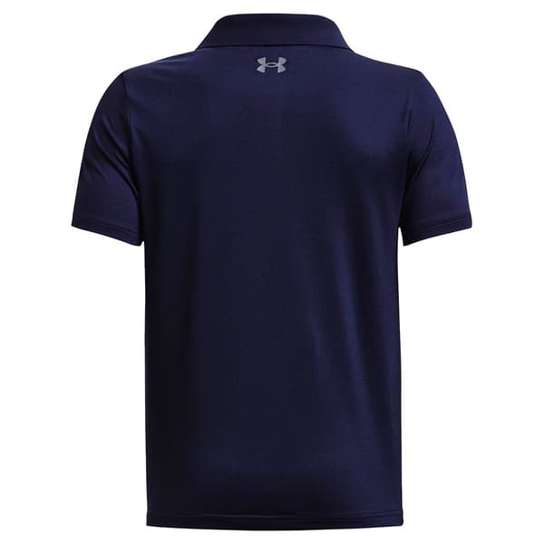 Under Armour Kortærmet Polo Performance Blå 8 Years Dreng