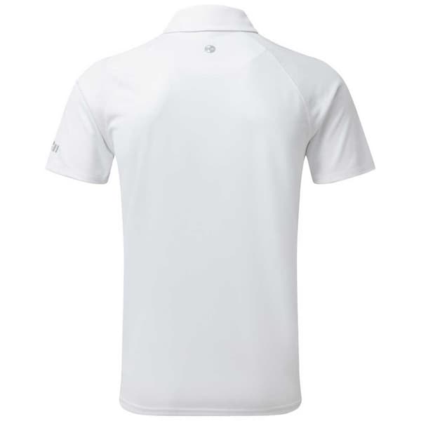 Gill Kortærmet Poloshirt Uv Tec Hvid S Mand