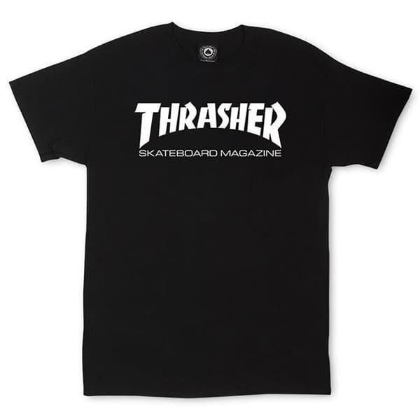 Thrasher Kortärmad T-shirt Skate Mag Svart XL Man