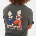 Pikkukuva 6 / 6: Hydroponic Lyhythihainen T-paita Dragon Ball Z Saiyan 2 Harmaa M Mies