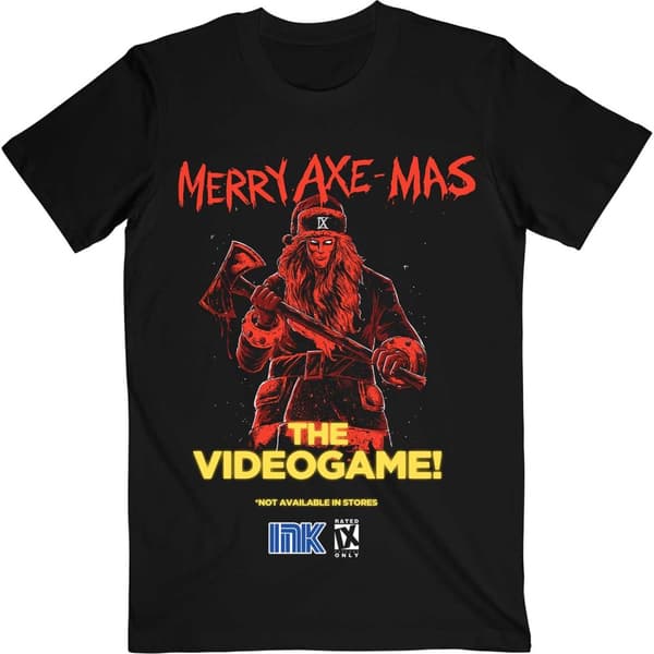 Ice Nine Kills Unisex T-Shirt: Merry Axemas (X-Large)