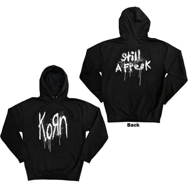 Korn Unisex Pullover Hoodie: Still A Freak (Back Print) (X-Large)