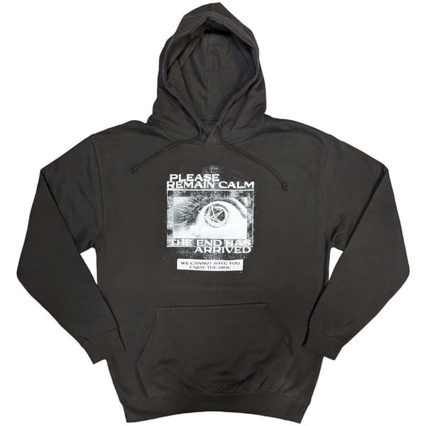 Bring Me The Horizon Unisex Pullover Hoodie: Remain Calm FP (Medium)