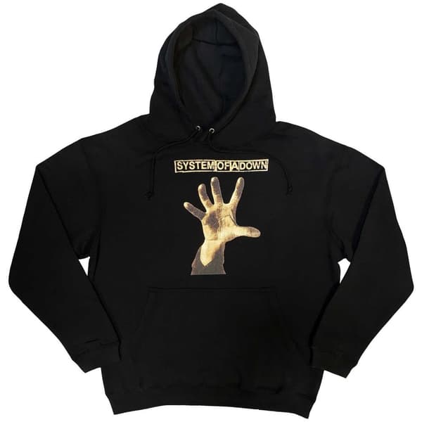 System Of A Down Unisex Pullover Hoodie: Hand (XX-Large)