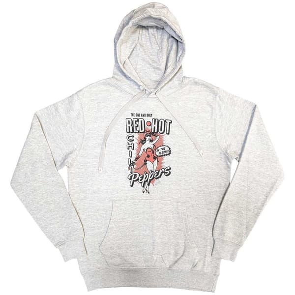 Red Hot Chili Peppers Unisex Pullover Hoodie: In The Flesh (Small)